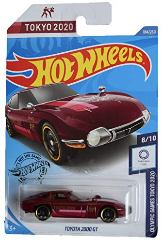 Mattel Hot Wheels Tokyo 2020 Toyota 2000 GT 184-250  red