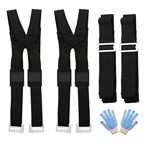 Aparty Moving Straps Lifting Straps Furniture Moving Straps Furniture Lifting Straps Lifting Straps for Moving Shoulder Moving Straps Moving Equipment