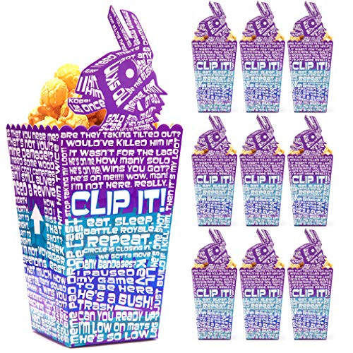 Birthday Party Supplies for Gaming  Llama Party Decorations  10 Pack Llama Candy Bag  Goodie Bags  Candy Box  Video Game Party Favors  Goodie Box Birthday Goodie Bags Battle Royale Party Supplies