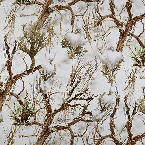 True Timber Cotton MC2 Quilt Fabric  Snow White  Quilt Fabric By The Yard