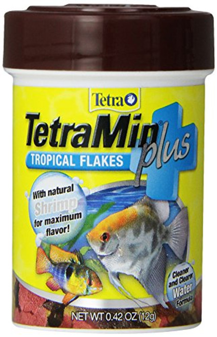 Tetra 77240 TetraMin PLUS Tropical Flakes  0-42-Ounce  85 ml