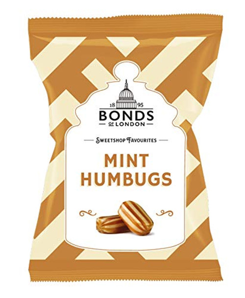 Bonds Of London English Mint Humbugs Imported From The UK England The Very Best Of British Mint Hamburgs British Candy Sweets Bonds Of London English Mint Humbugs Imported From The UK England The Very Best Of British Mint Hamburgs British Candy Sweets