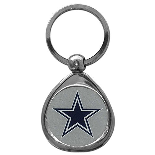 NFL Siskiyou Sports Fan Shop Dallas Cowboys Chrome Key Chain One Size Team Colors NFL Siskiyou Sports Fan Shop Dallas Cowboys Chrome Key Chain One Size Team Colors