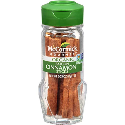 McCormick Gourmet Organic Saigon Cinnamon Sticks 0-75 oz McCormick Gourmet Organic Saigon Cinnamon Sticks 0-75 oz