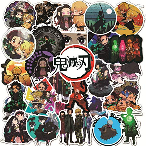 HappyBus Demon Slayer  Kimetsu no Yaiba Waterproof Laptop Stickers100pcs Waterproof Skateboard Snowboard Car Bicycle Luggage Decal 100pcs Pack Demon Slayer  Kimetsu no Yaiba HappyBus Demon Slayer  Kimetsu no Yaiba Waterproof Laptop Stickers100pcs Waterproof Skateboard Snowboard Car Bicycle Luggage Decal 100pcs Pack Demon Slayer  Kimetsu no Yaiba