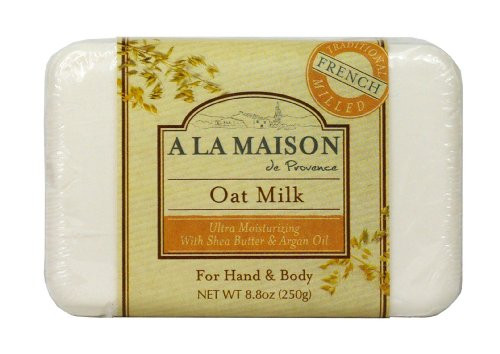 A La Maison Solid Bar Soap Oat Milk 8-8 Ounce A La Maison Solid Bar Soap Oat Milk 8-8 Ounce