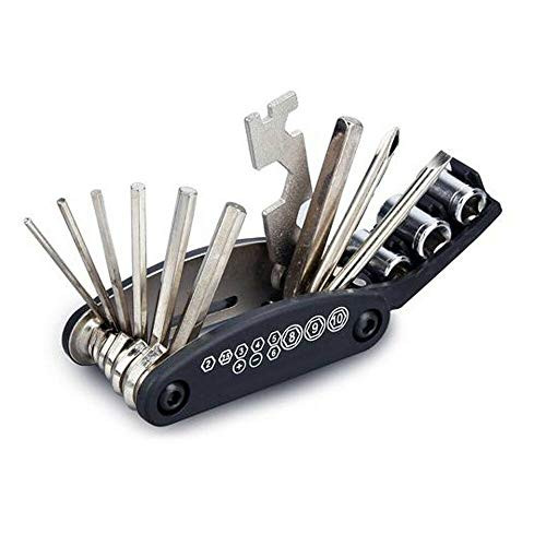 Hovico 15 in 1 Multi Socket Wrench Screwdriver Multi-Function Bike Bicycle Cycling Mechanic Repair Tool