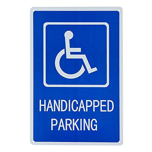 dojune-Handicapped Parking Sign with Picture of Wheelchair Sign Reserved Accessible Parking with Symbol dojune-Handicapped Parking Sign with Picture of Wheelchair Sign Reserved Accessible Parking with Symbol