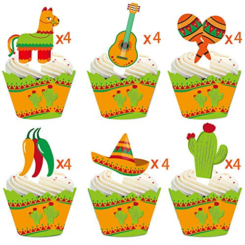 24 Pcs Mexican Cupcake Topper Cactus Cupcake Topper Sombrero Cupcake Topper Donkey Cake Topper Pepper Cupcake Topper Fiesta Cupcake Topper Mexican Theme Cake Decoration Party Decorations 24 Pcs Mexican Cupcake Topper Cactus Cupcake Topper Sombrero Cupcake Topper Donkey Cake Topper Pepper Cupcake Topper Fiesta Cupcake Topper Mexican Theme Cake Decoration Party Decorations
