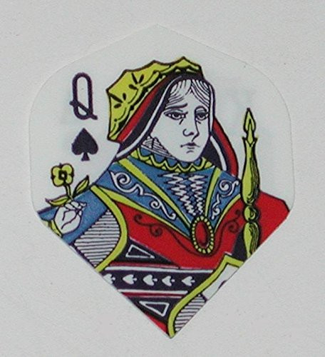 US Darts - 5 Sets 15 Flights AKQJ Spades Standard Dart Flights