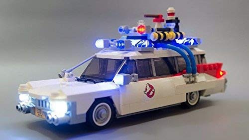 brickled USB Powered LED Light Kit for Lego 21108 Ghostbusters Ecto-1 (lego set not included)