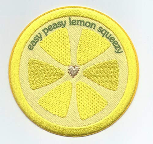C D Visionary CDX Easy Peasy Lemon Squeezy Patch  Yellow  Black