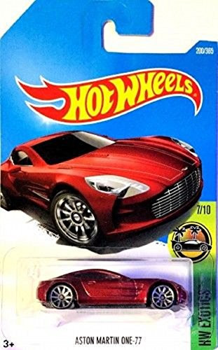 Hot Wheels 2017 HW Exotics Aston Martin One-77 200-365  Maroon