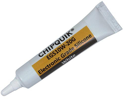 Electronics Grade Silicone Adhesive Sealant 20g Squeeze Tube White