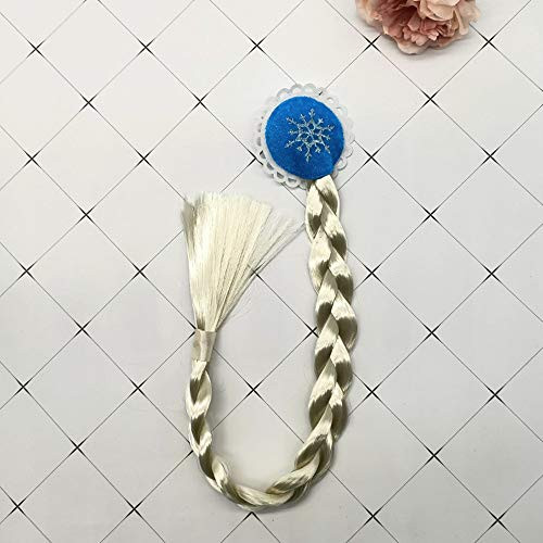 Princess Braid Headband Dress up Accessories Blonde Cosplay Braided Wigs for Elsa Girls Costume LD047BL Princess Braid Headband Dress up Accessories Blonde Cosplay Braided Wigs for Elsa Girls Costume LD047BL