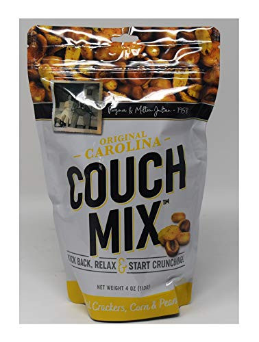 Original Carolina Couch Mix - Crackers  Corn Nuts   Peanuts Party Mix 4 ounce