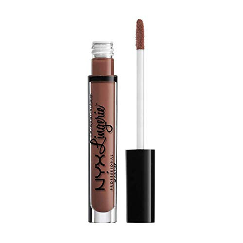 NYX PROFESSIONAL MAKEUP Lip Lingerie Matte Liquid Lipstick - Cabaret Show  Dusty Rose