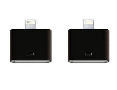 Apple MFi-Certified 30 pin Charge   Sync Cable Adapter Converter for Apple iPhone 6-6 Plus-5s-5c-5-4s-4-3-3G iPad and iPod Black