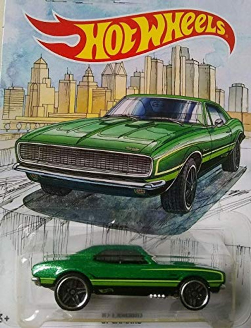 Detroit MUscle HOT Wheels Walmart Exclusive Green 67 Camaro DIE-CAST WAL-MART Exclusive 1967 Camaro Detroit MUscle HOT Wheels Walmart Exclusive Green 67 Camaro DIE-CAST WAL-MART Exclusive 1967 Camaro