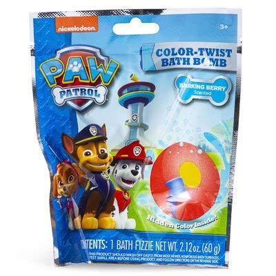 Paw Patrol Color-Twist Kids Bath Bomb - 1 Pack