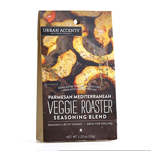 Parmesan Mediterranean Veggie Roaster Seasoning Blend  Vegetable Spice Mix  Urban Accents 1-25 Ounce