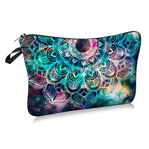 Circular Mandala For Henna Cosmetic Bag Makeup Bags Small Makeup Pouch Travel Toiletry Organizer With Zipper For Women Girls Circular Mandala For Henna Cosmetic Bag Makeup Bags Small Makeup Pouch Travel Toiletry Organizer With Zipper For Women Girls