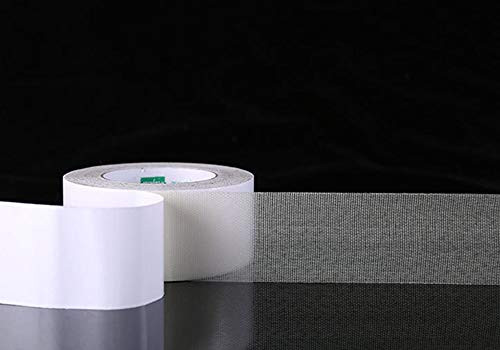 Double Sided Carpet Tape for Area Rugs Residue-Free Carpet Adhesive Rug Gripper Removable Multi-Purpose Rug Tape Cloth for Hardwood Floors-Heavy Duty Sticky Tape 1-97Inch x 16 Yards White