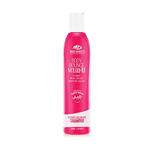 Volumizing Shampoo - Sulfate Free  Vegan Friendly with Keratin Protein for Ultimate Volume- Moisturizing  Gentle on Curly and Color Treated Hair by MARC DANIELS Professional