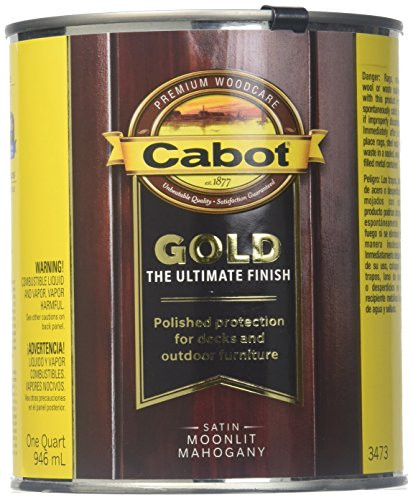 Cabot/VALSPAR 3473-05 Moon Mahogany Wood Finish