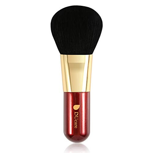 DUcare Powder Mineral Brush 1 Piece Kabuki Makeup Brush for Large Coverage Mineral Powder Foundation Blending Buffing