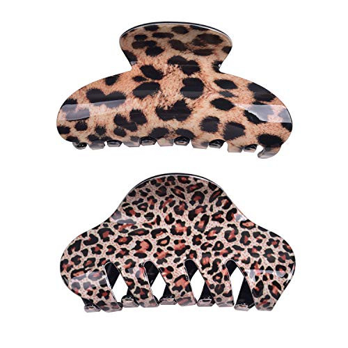 Hair Claw Clips 2 Colors  Hair Clips for women Non Slip Hair Clip Clamps Styling Accessories 2 Pieces Claw Hair Clips Hair Accessories for Women Hair Clamps for Women