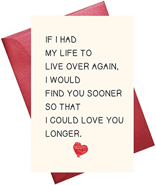 Funny Valentine s Day Card  Anniversary Card  Funny Love Card for Husband  Romantic Card for Boyfriend  Funny Birthday Card 5-3   x 8   folded