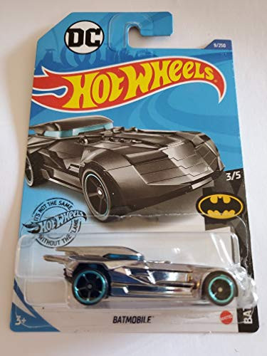 Hot Wheels 2020 DC Batman Batmobile  Gray Chrome 9-250
