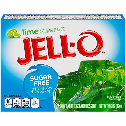 Jell-O Gelatin Mix  Lime Sugar Free  0-6 oz