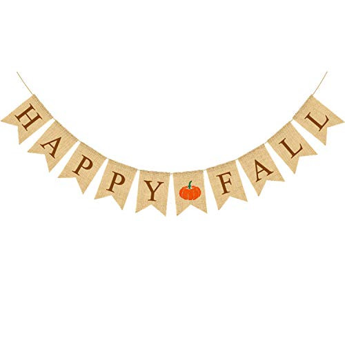 Fall Banner Fall Decor for Home Happy Fall Pumpkin Burlap Banner Harvest Bunting Flag Garland Party Thanksgiving Day Decoration Fall Banner Fall Decor for Home Happy Fall Pumpkin Burlap Banner Harvest Bunting Flag Garland Party Thanksgiving Day Decoration