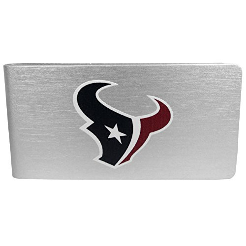 NFL Siskiyou Sports Fan Shop Houston Texans Logo Money Clip One Size Team Color