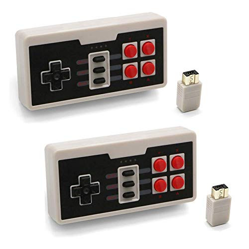 Railay 2 Packs Wireless Gamepad for NES Classic Edition