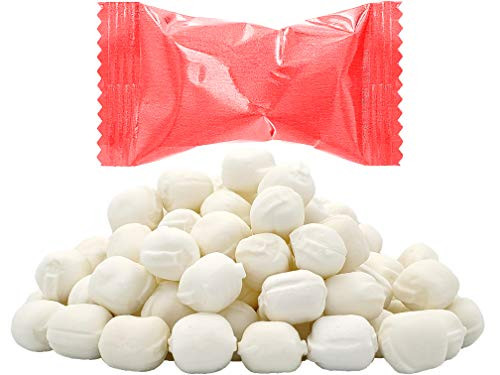 Red Buttermints  Mint Candies  After Dinner Mints  Butter Mint Candy  Fat-Free  Individually Wrapped 55 Pieces