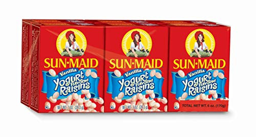 Sun-Maid Vanilla Yogurt Raisins  1-Ounce 6 Count