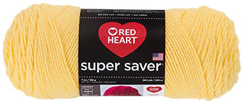 Red Heart E300-0235 Super Saver Economy Yarn  Lemon Red Heart E300-0235 Super Saver Economy Yarn  Lemon