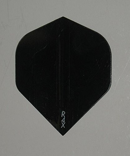US Darts - 3 Sets 9 Flights Xtra Tough 100 Micron Ruthless R4X Standard Black Dart Flights