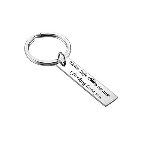 Meiligo Drive Safe I Need You here with me Keychain Trucker Husband Dad Gift for Dad Boyfriend New Driver Love You Keychain Meiligo Drive Safe I Need You here with me Keychain Trucker Husband Dad Gift for Dad Boyfriend New Driver Love You Keychain