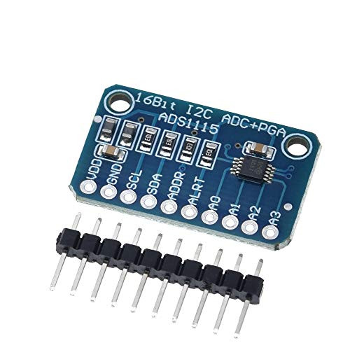 Sezoon ADS1115 4 Channel 16 Bit I2C ADC Module with Pro Gain Amplifier for Arduino VIA1 S95