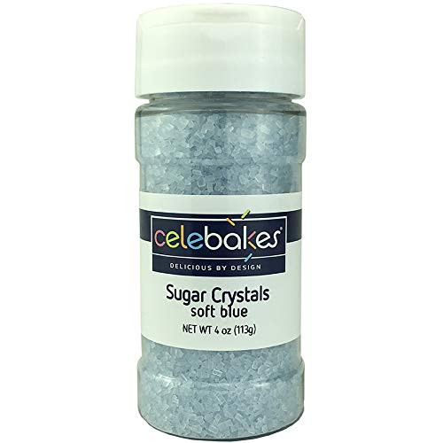 Celebakes By CK Products Sugar Crystals  Soft Blue  4oz