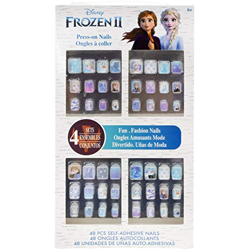 Townley Girl Disney Frozen II 48 PK Press- On Nails Set Ages 6 Townley Girl Disney Frozen II 48 PK Press- On Nails Set Ages 6