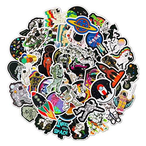 Astronaut Universe Stickers Laptop and Water Bottle Decal Sticker Pack for Teens Girls Boys Vinyl Stickers Waterproof Skateboard Guitar Travel Case Door Luggage Car Bike Bicycle Stickers Astronaut Universe Stickers Laptop and Water Bottle Decal Sticker Pack for Teens Girls Boys Vinyl Stickers Waterproof Skateboard Guitar Travel Case Door Luggage Car Bike Bicycle Stickers
