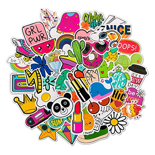 Cute Stickers Laptop and Water Bottle Decal Sticker Pack for Teens Girls Women Vinyl Stickers Waterproof Skateboard Guitar Travel Case Door Luggage Car Bike Bicycle Stickers Cute Stickers Laptop and Water Bottle Decal Sticker Pack for Teens Girls Women Vinyl Stickers Waterproof Skateboard Guitar Travel Case Door Luggage Car Bike Bicycle Stickers