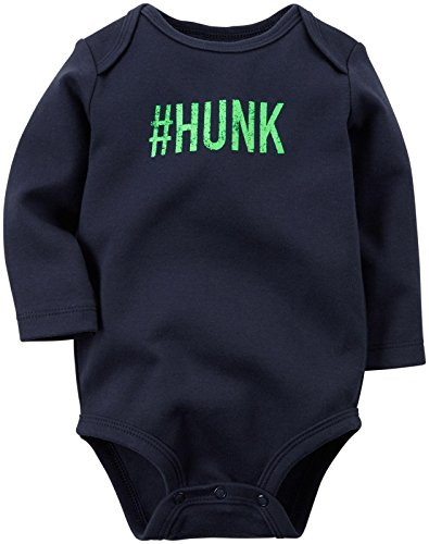 Carter s Baby Boys  Slogan Bodysuit Baby - Hunk - 24 Months
