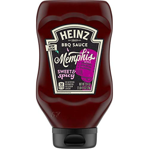 Heinz Memphis Style Sweet   Spicy BBQ Sauce 20-4 oz Bottle