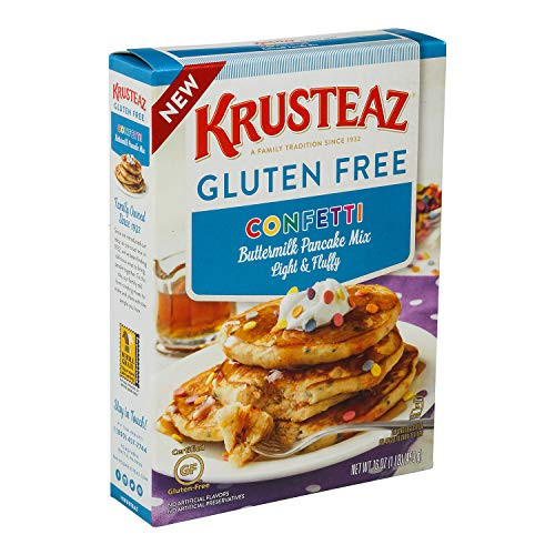 Krusteaz Gluten Free Confetti Buttermilk Pancake Mix  16 Ounce Box